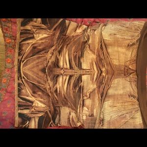 Jean Paul Gaultier eye trick skirt